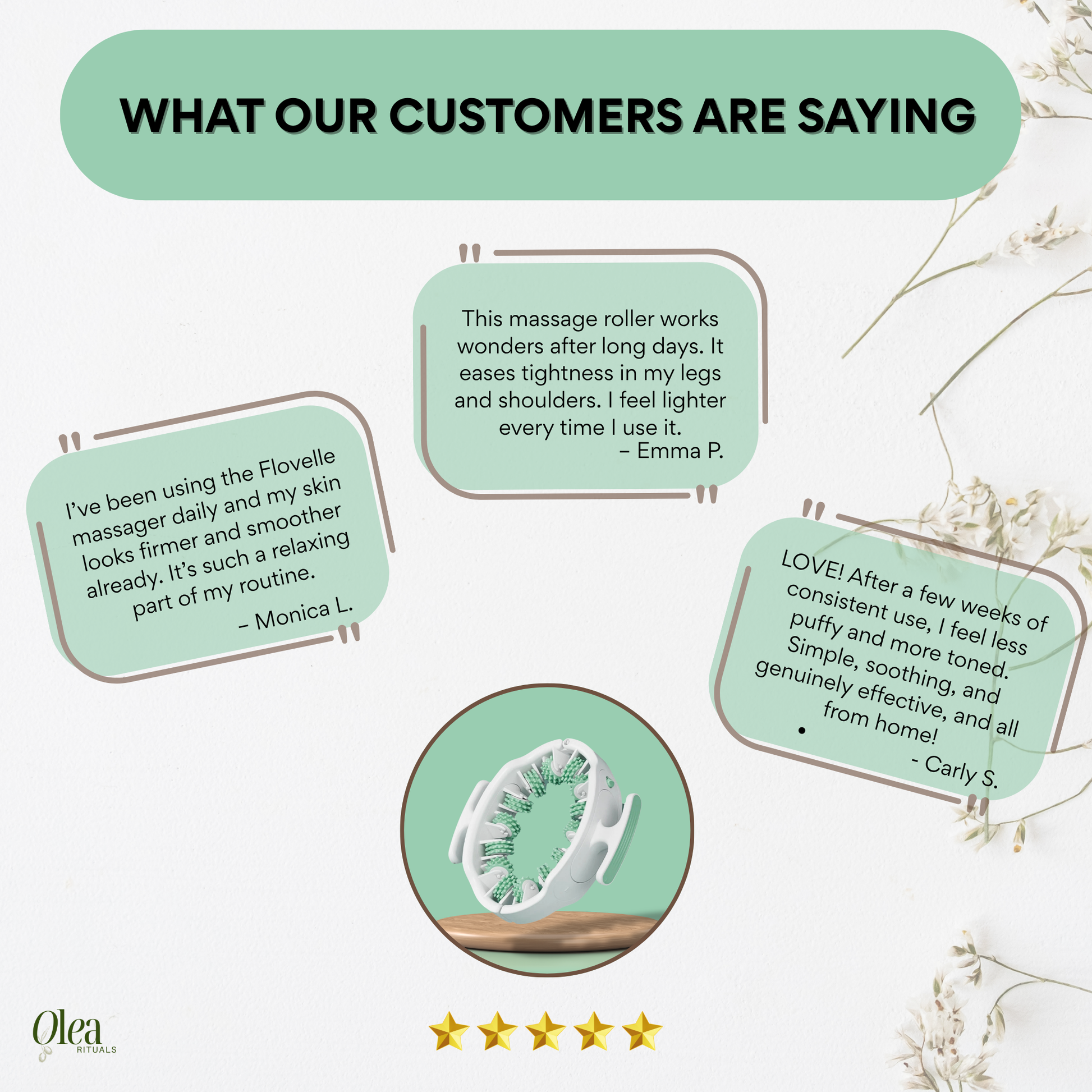 Flovelle™ Lymphatic Body Roller