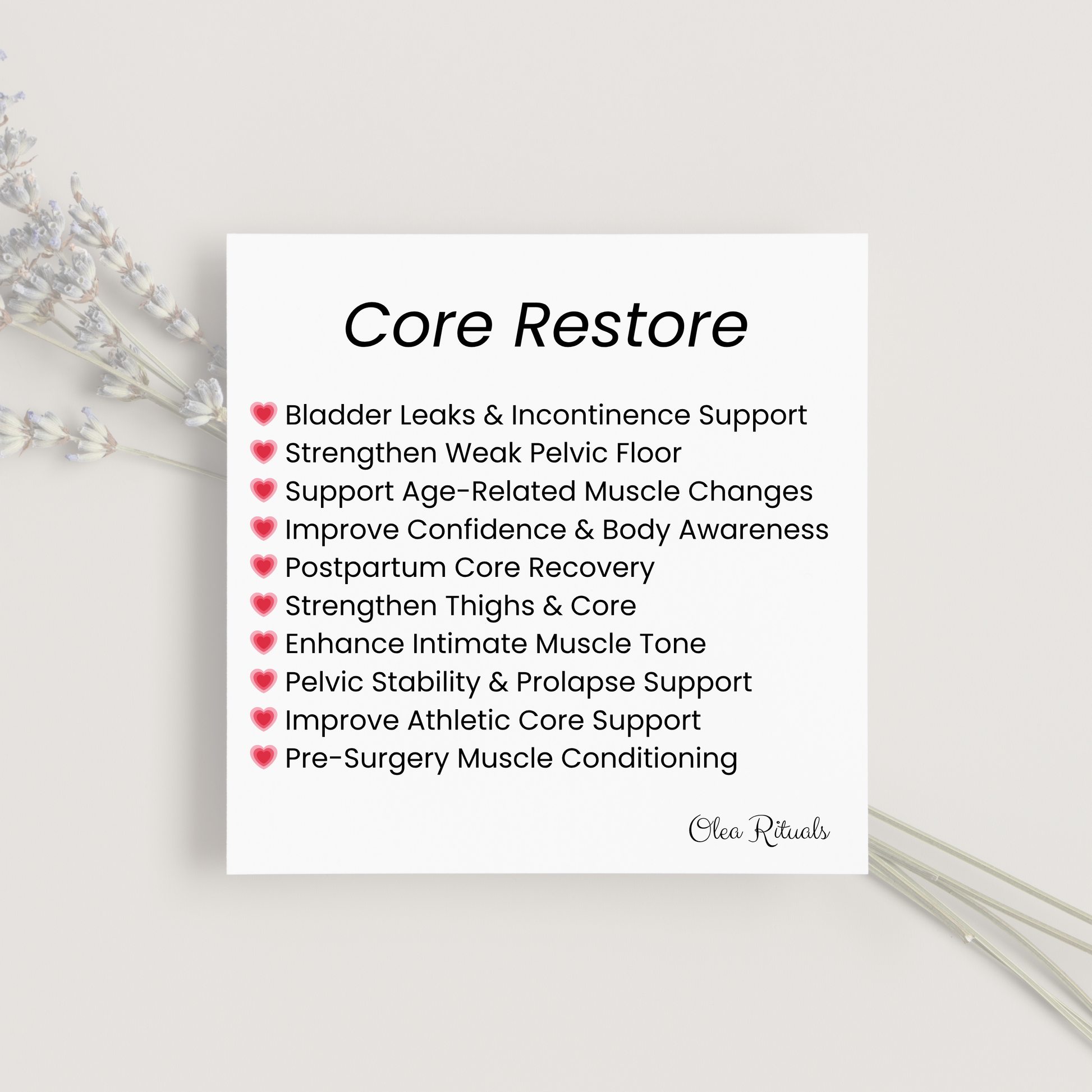 Core Restore™ Pelvic & Lower Body Strength Trainer